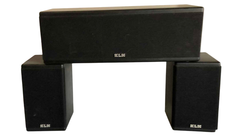 View 1 of KLH SATELLITE SPEAKERS MODEL 6000