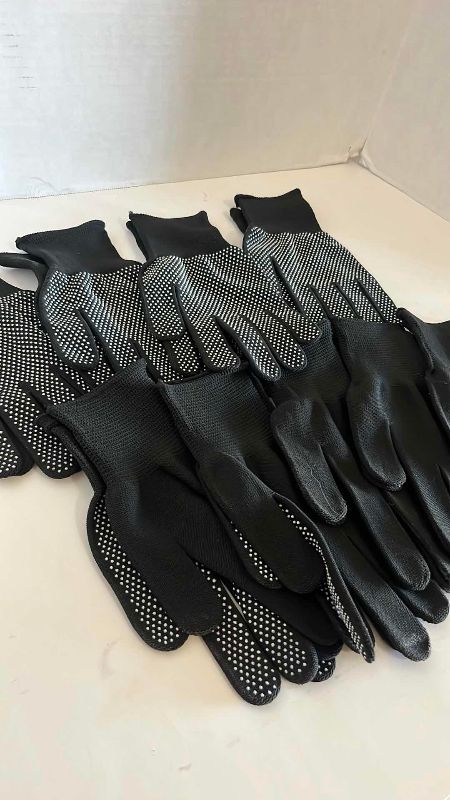 View 2 of BLACK GRIPPING HOUSE GLOVES