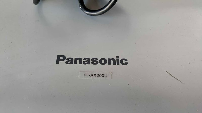View 3 of PANASONIC PT–AX 200U VIDEO PROJECTOR WITH HDMI INPUTS