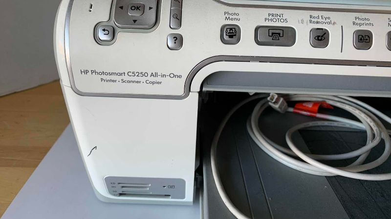 View 3 of HP PHOTOSMART C5250 ALL IN ONE PRINTER