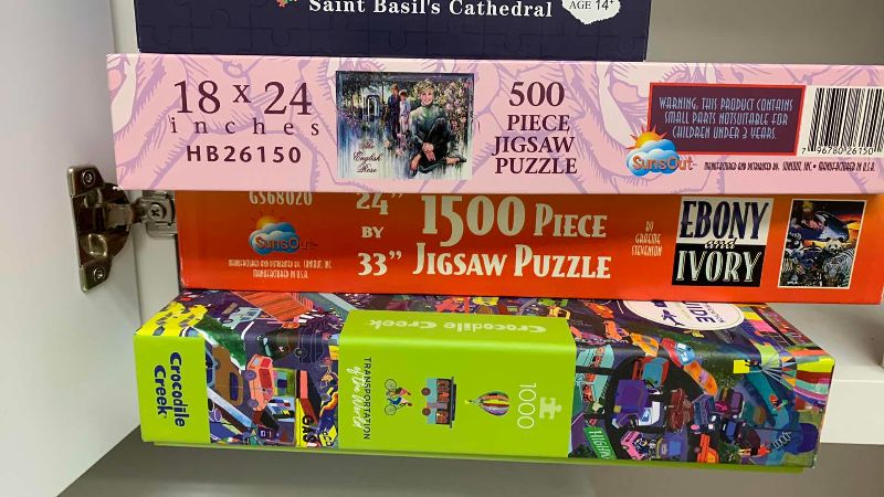View 3 of ASSORTED PUZZLES