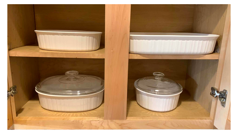 View 1 of CORNINGWARE CASSEROLE, DISHES, ASSORTED SIZES