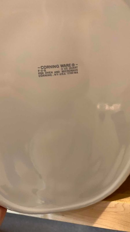 View 2 of CORNINGWARE CASSEROLE, DISHES, ASSORTED SIZES