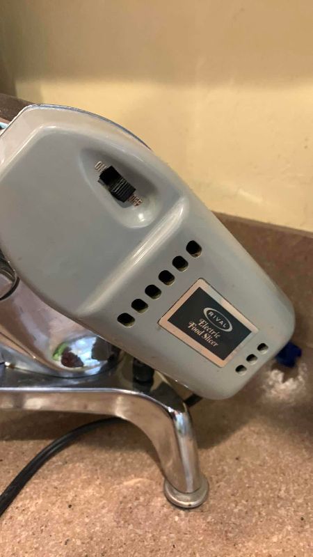 View 3 of RIVAL ELECTRIC FOOD SLICER, AND A CAN OPENER