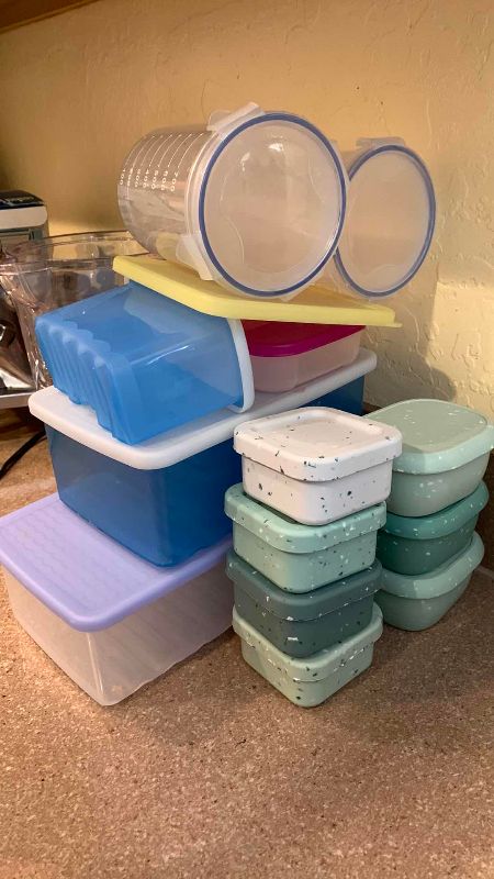 View 2 of PLASTIC PITCHER, AND FOOD STORAGE ITEMS