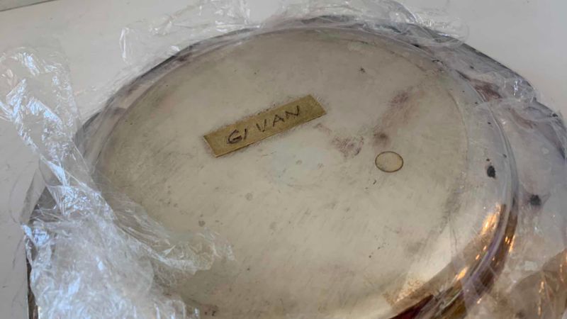 View 2 of WM. ROGERS SILVER PLATED PLATE 716