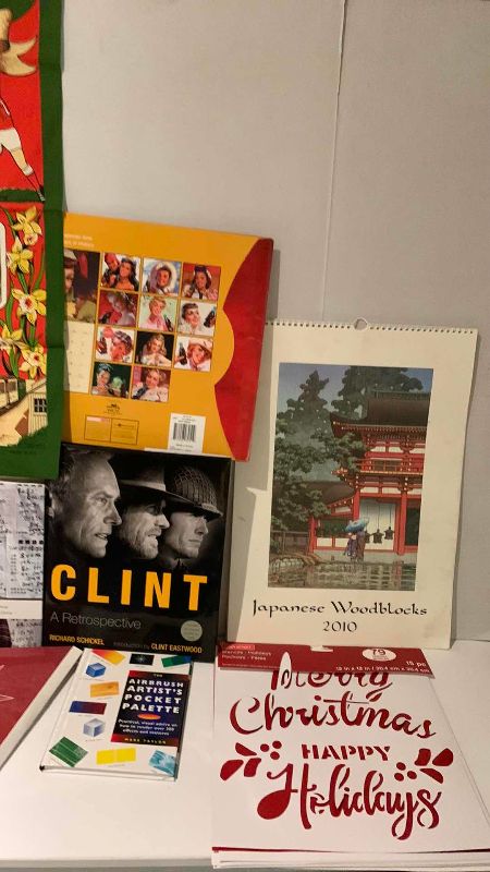 View 3 of ASSORTED BOOKS, CALENDARS, AND HOMEGOODS