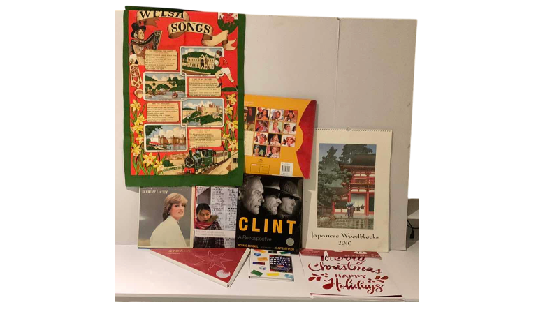 View 1 of ASSORTED BOOKS, CALENDARS, AND HOMEGOODS
