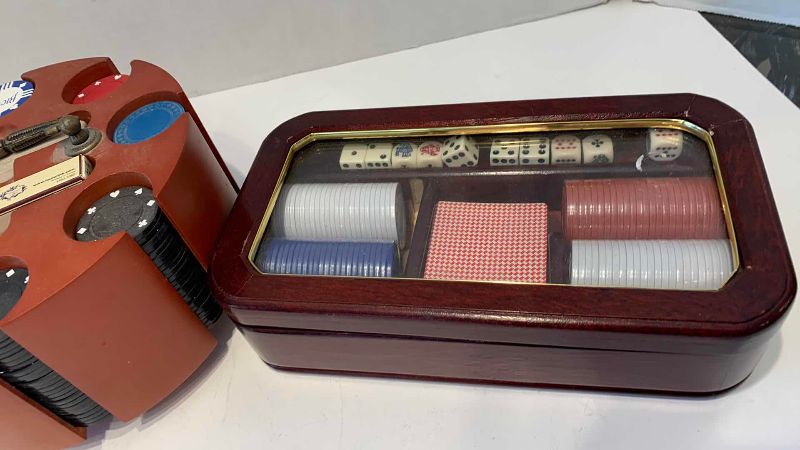 View 3 of POKER CHIPS AND CARD PLAYING SETS
