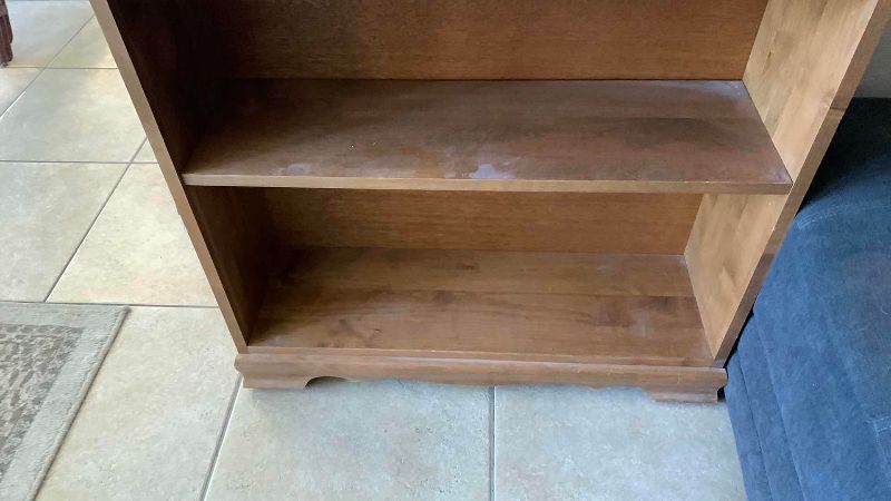 View 3 of WOODEN BOOKCASE 33“ X 11“ H 49”