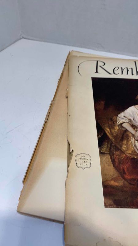 View 5 of VINTAGE ART TREASURES OF THE WORLD REMBRANDT