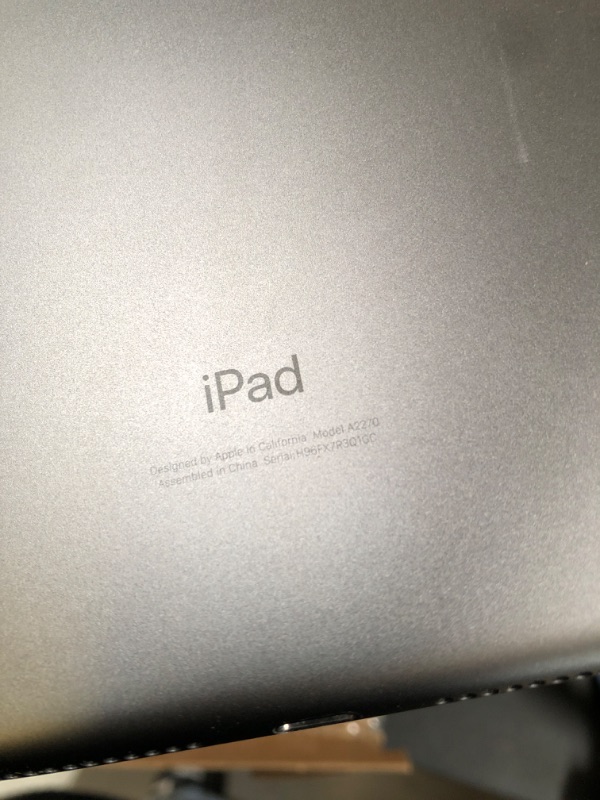 Photo 1 of 2020 Apple iPad (10.2-inch, Wi-Fi, 32GB) - Space Gray (8th Generation)