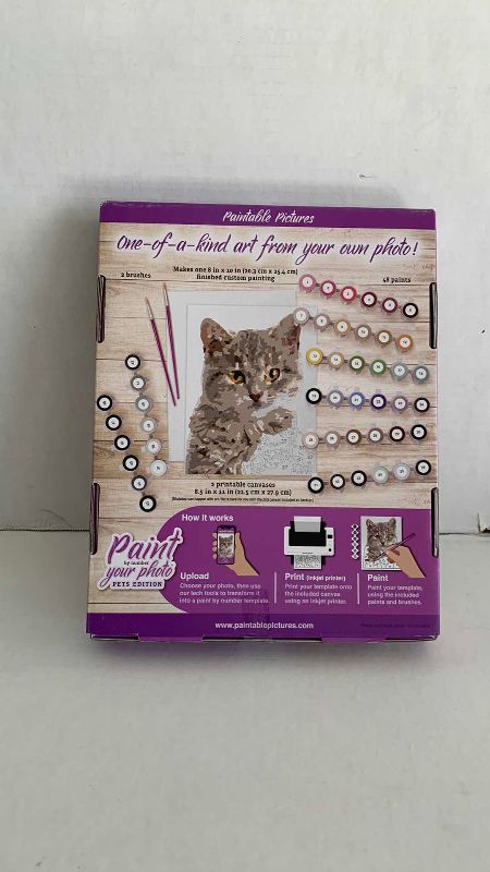 Photo 1 of 8” X 10” PETS EDITION PAINTABLE PICTURES