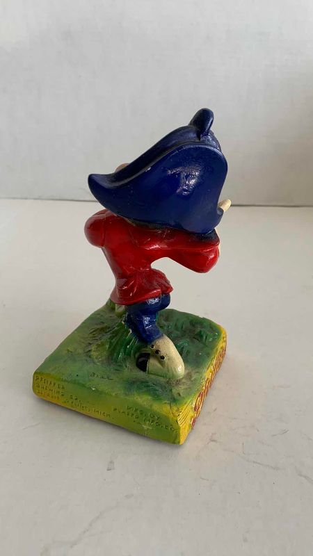 Photo 1 of VINTAGE PFEIFFER’S BEER CHALKWARE STATUE 8”