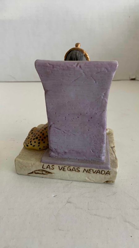 Photo 1 of 2-VINTAGE LAS VEGAS SAHARA HOTEL NUMBERED STATUES H5”