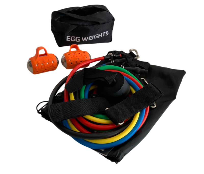 Photo 1 of EGG WEIGHTS AND RESISTANCE BANDS