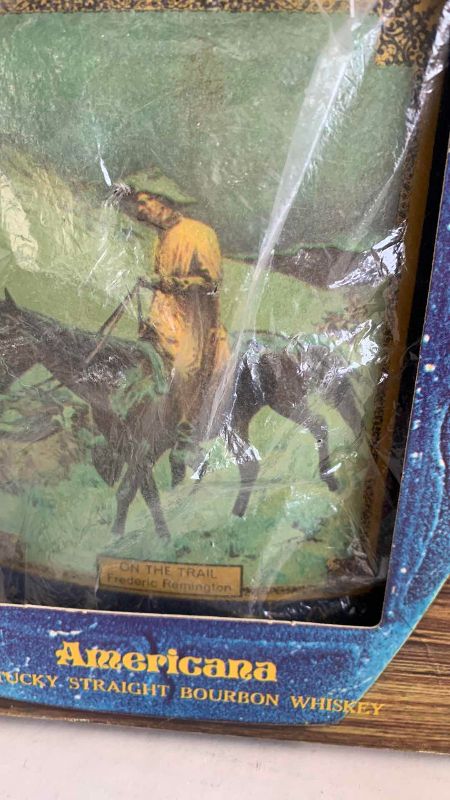 View 2 of BEAMS CHOICE COLLECTORS EDITION VOL. 3 “ON THE TRAIL” FREDRICK REMINGTON DECANTER