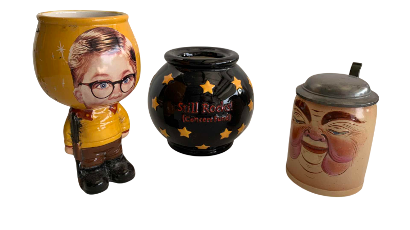 Photo 1 of NOVELTY JARS AND MUG