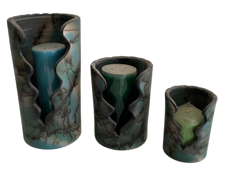 Photo 1 of 3 CANDLE HOLDERS 11”