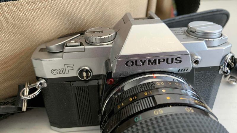 Photo 1 of OLYMPUS OMF CAMERA AND CASE