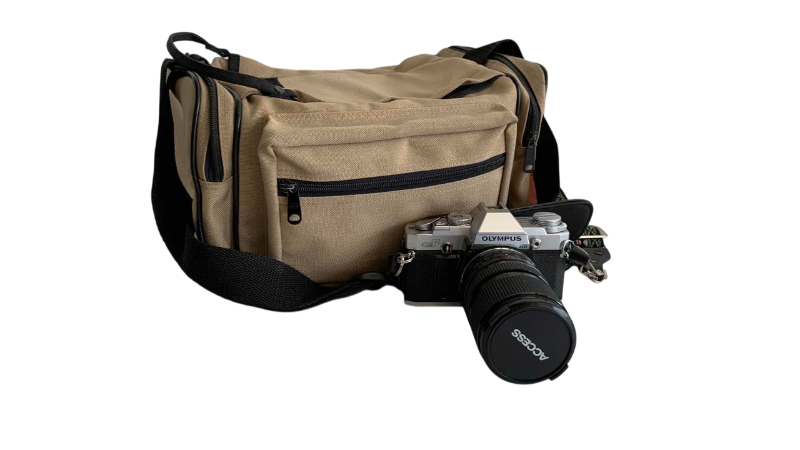 Photo 1 of OLYMPUS OMF CAMERA AND CASE