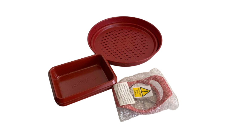 Photo 1 of DEEP DISH PIZZA, MEATLOAF TRAYS, AND A SLICER