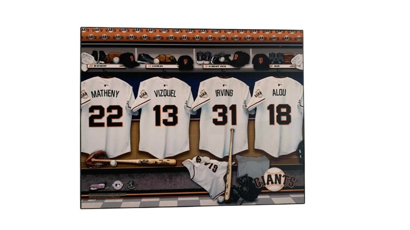 Photo 1 of MLB BASEBALL SAN FRANCISCO GIANTS ARTWORK 15” X 12”