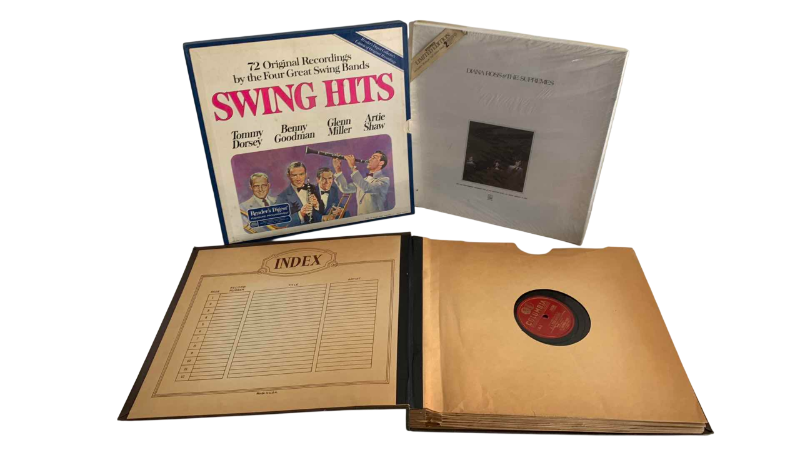 Photo 1 of VINTAGE RECORD ALBUMS