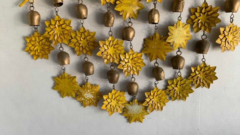 Photo 1 of FLORAL THEMED WIND CHIME 21” WIDE