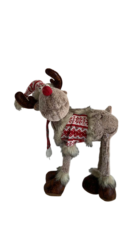Photo 1 of CHRISTMAS REINDEER STUFFED ANIMAL 21”