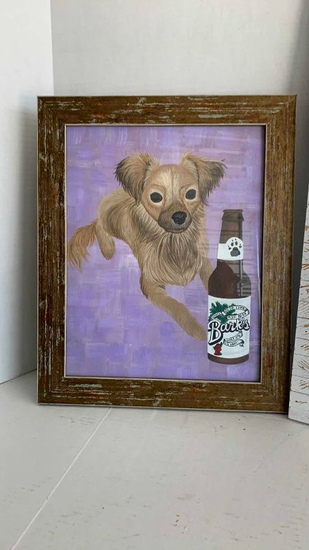 Photo 1 of 2 DOG INSPIRED PRINTS 19” X 23”