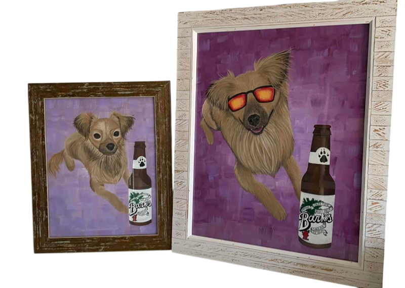 Photo 1 of 2 DOG INSPIRED PRINTS 19” X 23”