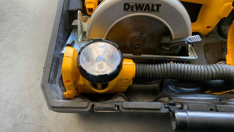 Photo 1 of DEWALT POWER TOOLS SET WITH CASE AND BATTERY