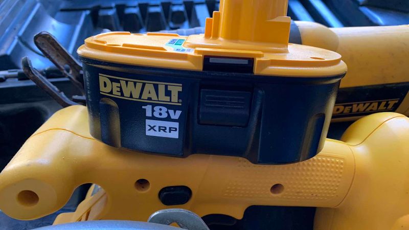 Photo 1 of DEWALT POWER TOOLS SET WITH CASE AND BATTERY