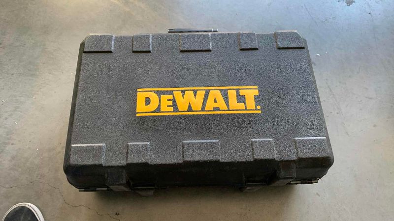 Photo 1 of DEWALT POWER TOOLS SET WITH CASE AND BATTERY