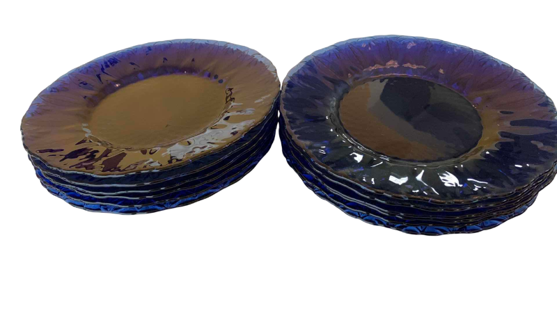 Photo 1 of 12 AVON COBALT SALAD DISHES