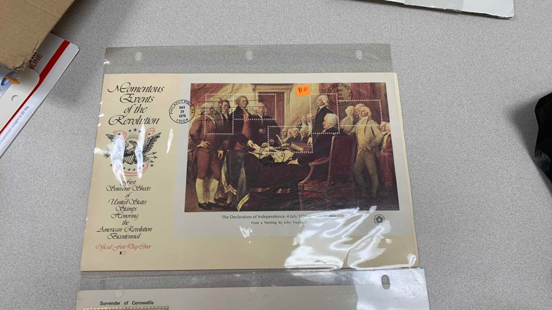 Photo 1 of UNITED STATES 1776-1976 BICENTENNIAL STAMPS