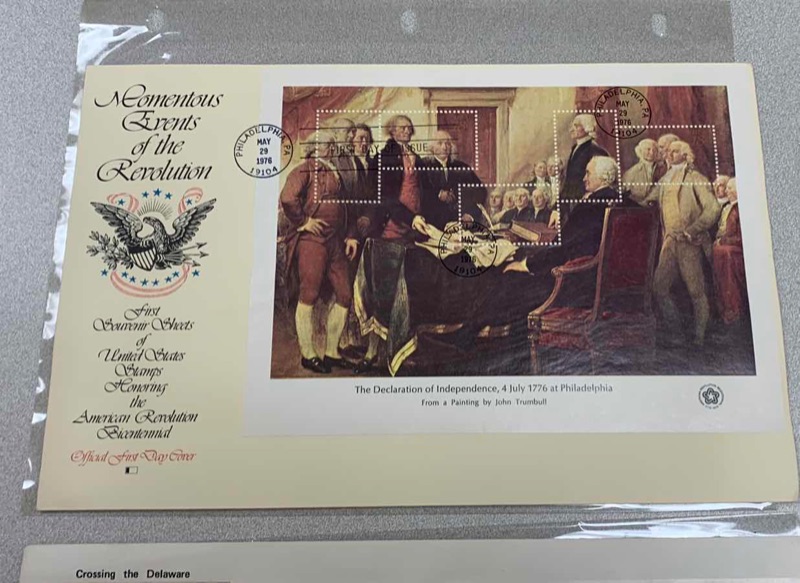 Photo 1 of UNITED STATES 1776-1976 BICENTENNIAL STAMPS