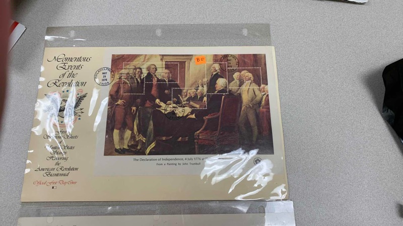 Photo 1 of UNITED STATES 1776-1976 BICENTENNIAL STAMPS
