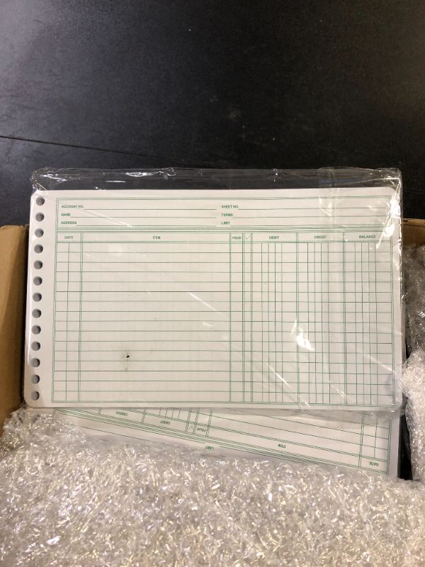 Photo 1 of bank account papers