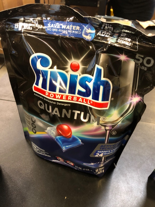 Photo 1 of Finish Ultimate Dishwasher Pods, No Pre-Rinse Dishwasher Detergent Soap Tabs, Our Best Clean, 11 Count