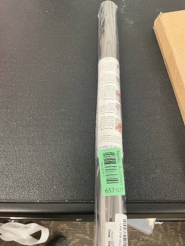 Photo 1 of Haton Window Privacy Film One Way Window Tint for Home, Sun UV Blocking Heat Control Reflective Mirror Tinting Film See Out Not in Office Door Coverings, Black 17.5" x 118.1"