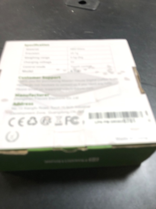 Photo 1 of Rechargeable Mini Coffee Scale with Timer, Maestri House Espresso Scale, 2kg/0.1g Accurate Scale for Espresso and Pour-Over Coffee, Portable Digital Kitchen Scale with Automatic Timing?Black?