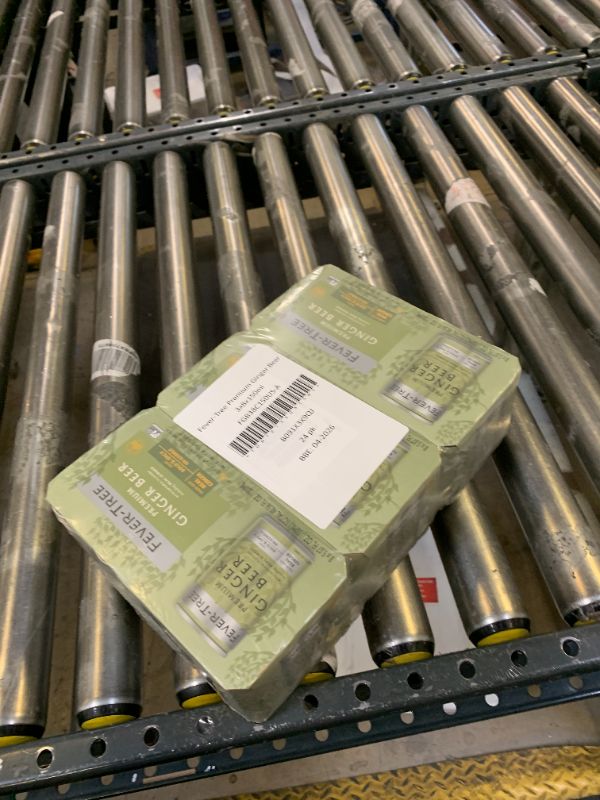 Photo 1 of Fever Tree Ginger Beer - Premium Quality Mixer - Refreshing Beverage for Cocktails & Mocktails. Naturally Sourced Ingredients, No Artificial Sweeteners or Colors - 150 ML Cans - Pack of 24 BEST BY 04/2026