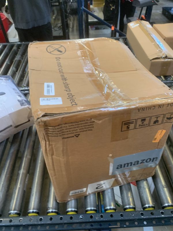 Photo 1 of OIAHOMY 4 Pack Storage Baskets for Organizing, Cube Storage Bins for Shelves, Rectangle Storage Baskets With Handles, Woven Baskets for Storage, 12.7''Lx9''Wx7.8''H, Black