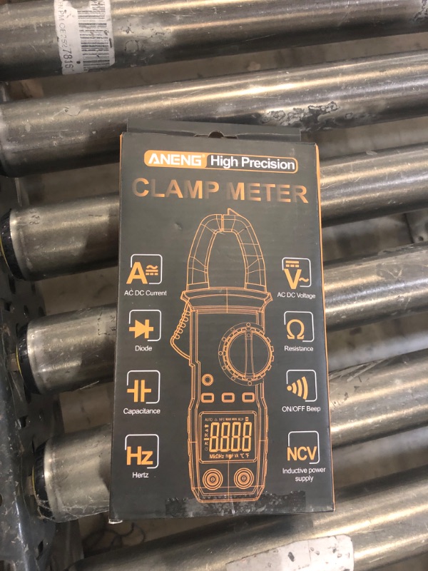 Photo 1 of ANENG Digital Clamp Meter Multimeter Tester 4000 Counts with NCV Amp Ohm Volt Measures AC Current, AC/DC Voltage,Capacitance, Resistance, Diodes, Continuity Frequency Backlight Electrican Tools