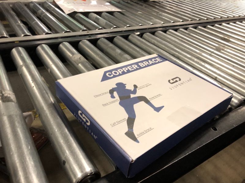 Photo 1 of JIUFENTIAN Copper Back Braces for Lower Back Pain with Support System - Lower Back Brace for Herniated Disc,Lumbar supports for Sciatica, Scoliosis,Heavy Lifting and Work(Medium)