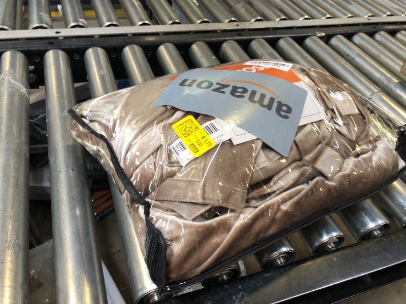 Photo 1 of PRIMROSE Taupe Curtains 96 inch for Living Room,2 Panels Velvet Drapes Blackout Rod Pocket Back Tab Window Treatment Room Darkening Decorative Thick Curtains for Bedroom