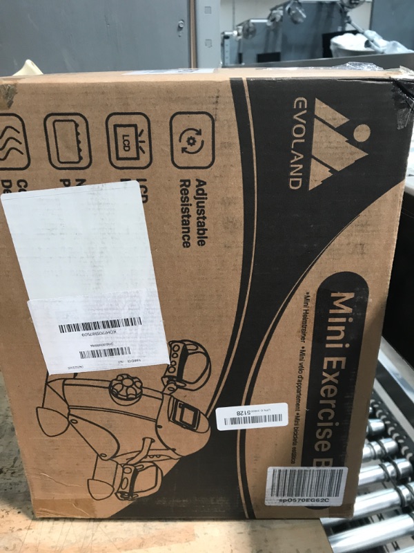 Photo 1 of Mini Exercise Bike, himaly Under Desk Bike Pedal Exerciser Portable Foot Cycle Arm & Leg Peddler Machine with LCD Screen Displays