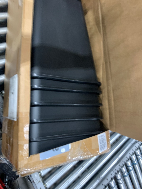 Photo 1 of  trash cans BLACK 